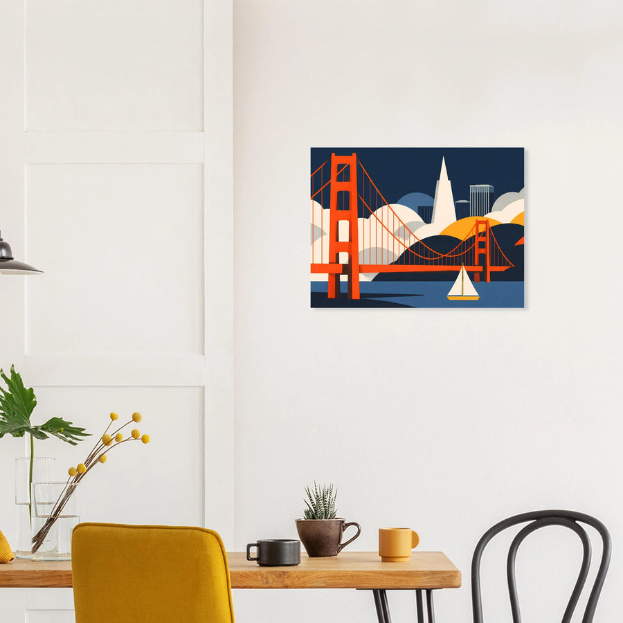 Bauhaus-Inspired Geometric San Francisco