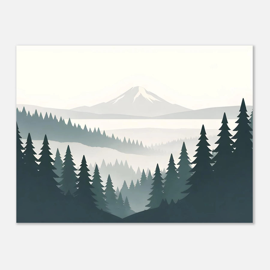 Seattle Minimal Wall Art Poster – Premium Matte Print