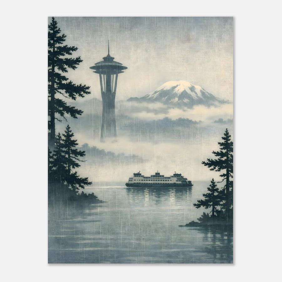 Rainy Morning in Seattle