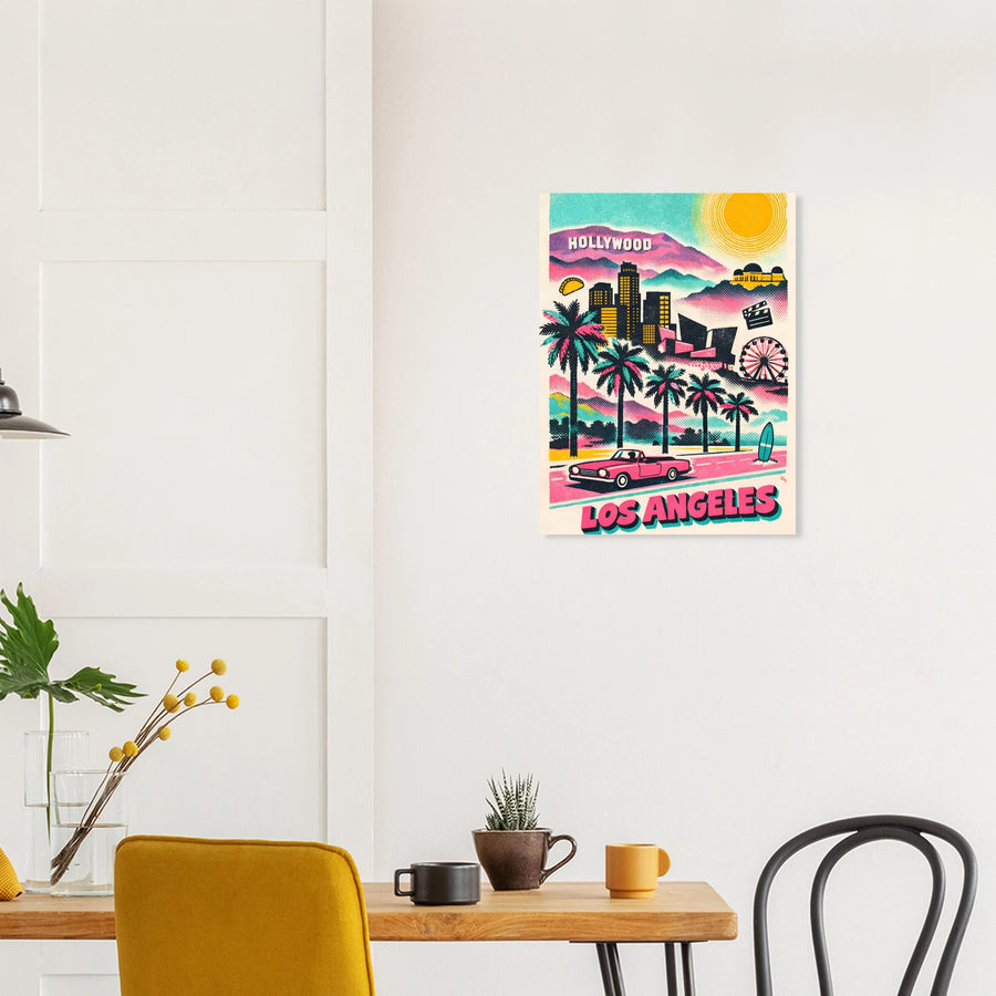 Los Angeles Retro Poster